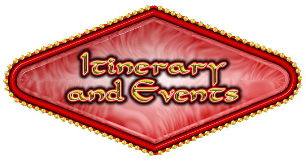 Itinerary and Events