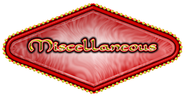 Miscellaneous