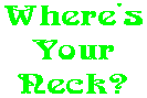 Where's Your Neck?
