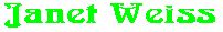 Janet Weiss