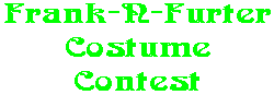 Frank-N-Furter Costume Contest