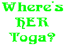 Where's HER Toga?