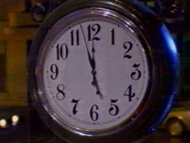Opening clock shot