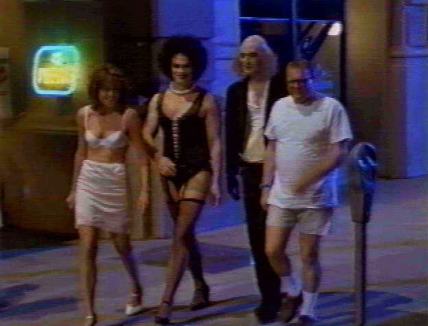 Janet, Frank, Riff and Brad