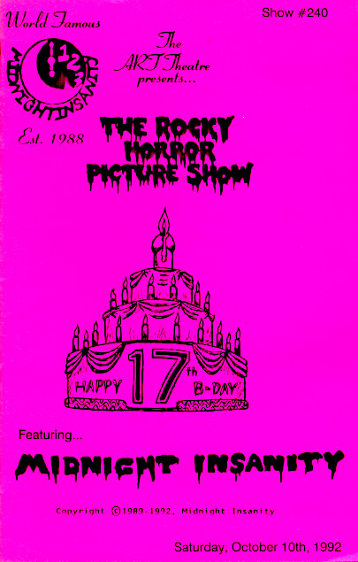 Rocky Horror's 17th Birthday