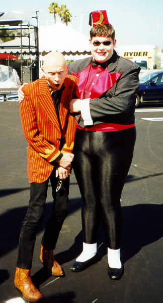 Indy and the Bald Man