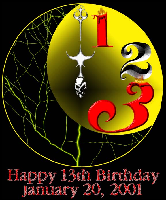 13th Birthday Show -- January 20th!!